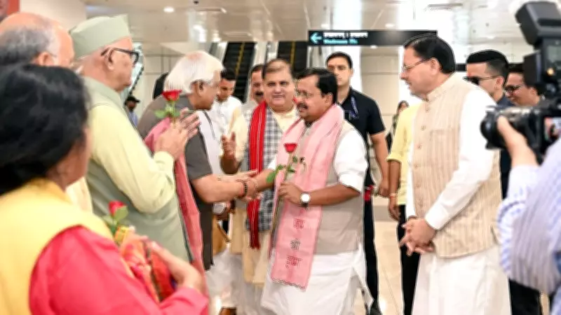 BJP President Nitin Nabin Arrives in Uttarakhand for Three-Day Visit
