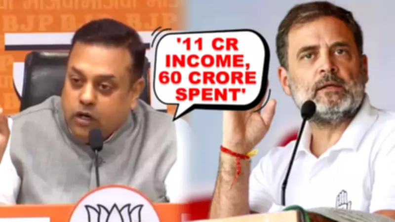 BJP Questions Rahul Gandhi Over Alleged Rs 60 Crore Foreign Travel Spending