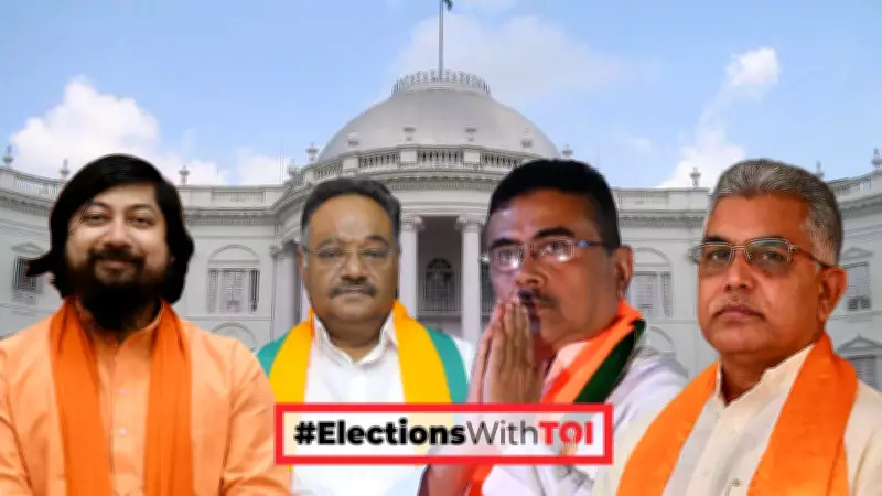 BJP Surge in Bengal: Suvendu Adhikari Emerges Key CM Face as Mamata Battles Back