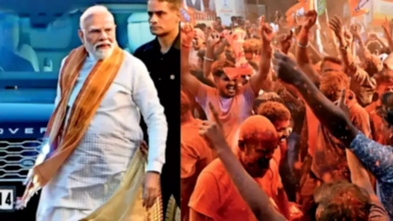 BJP Sweeps Bengal in Historic Win, Trinamool Crashes to 81 Seats