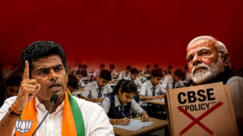 BJP's Annamalai Slams Centre's Sudden 3-Language Policy Implementation
