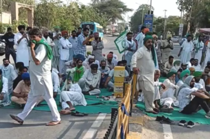 BKU Ekta Ugrahan Protests in Fazilka, Demands Cancellation of FIR Against Farmer