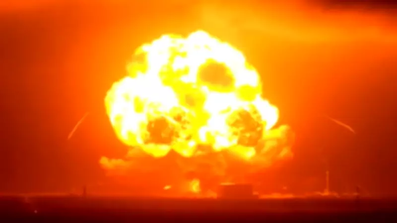 Blue Origin New Glenn Rocket Explodes During Engine Test at Cape Canaveral