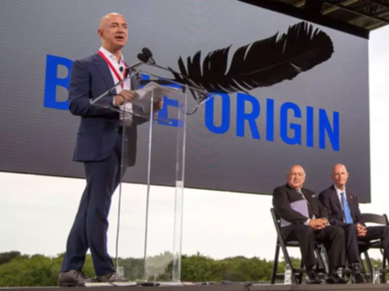 Blue Origin New Glenn Rocket Explodes During Launch Pad Test in Florida