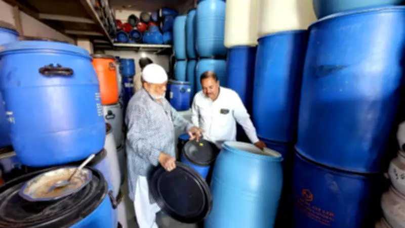 Blue PVC Drum Becomes Summer Lifeline in India's Cleanest City Indore