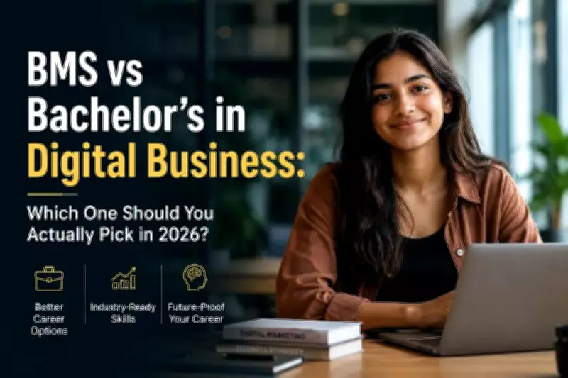 BMS vs Bachelors in Digital Business: Course Comparison for 2026