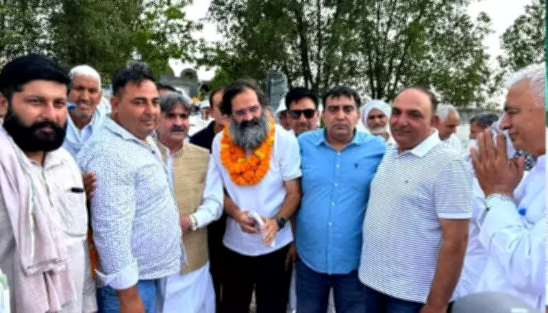 Brijendra Singh's 2800 km Sadbhav Yatra concludes in Rohtak, Hooda absent