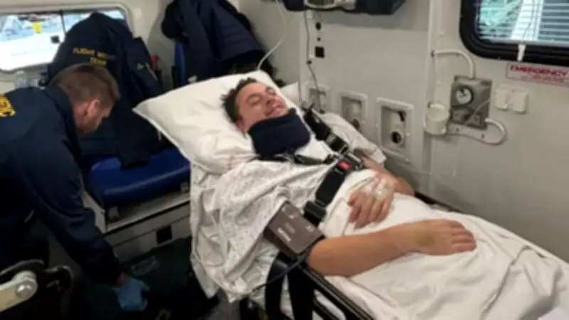 British man breaks neck in France, no insurance leads to huge bills