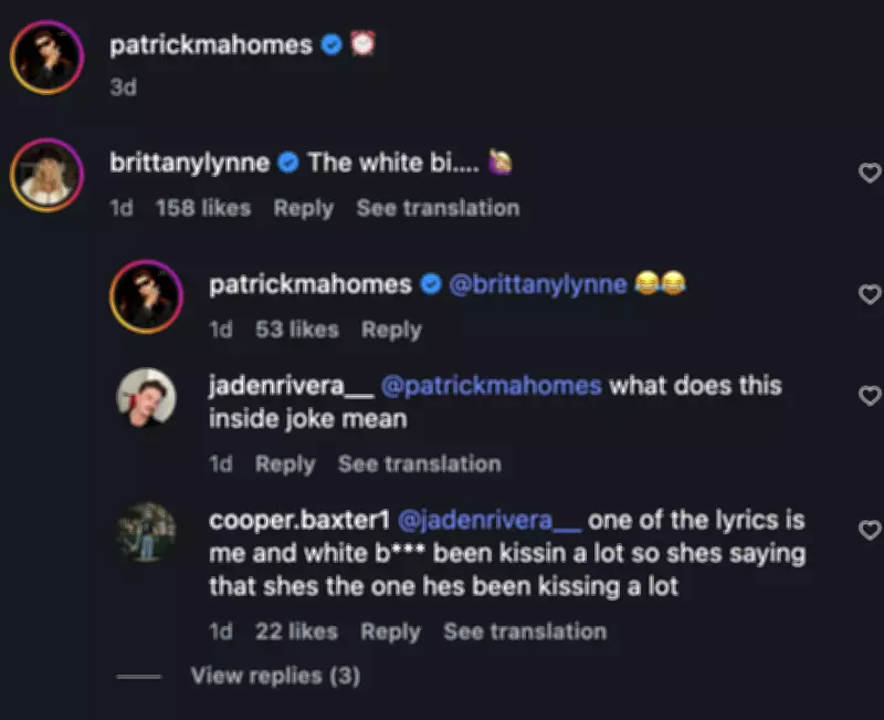 Brittany Mahomes Hilariously Calls Out Patrick Over Drake Lyric