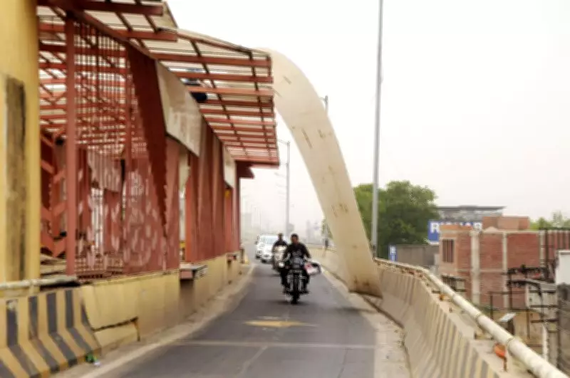 Broken Roof Panels at BRTS Stops Raise Safety Concerns in Amritsar