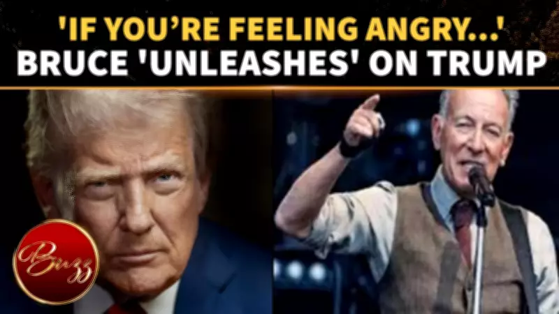 Bruce Springsteen Blasts Trump as 'Corrupt and Treasonous' in Fiery Concert Speech