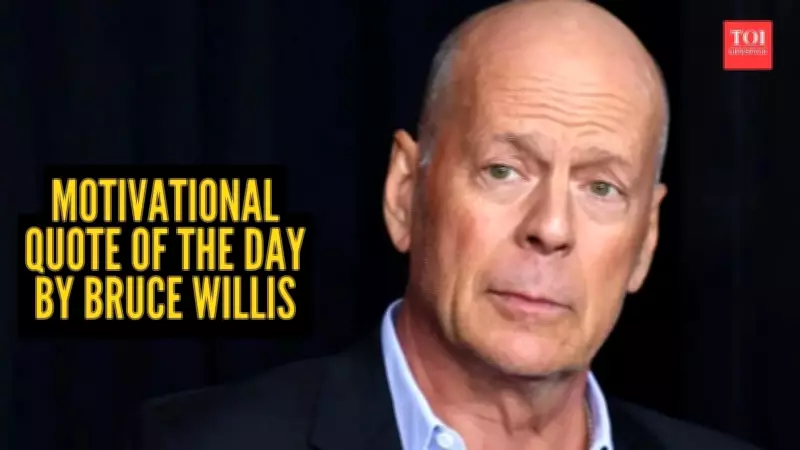 Bruce Willis Quote: They Look Right and You Move Left – Life Lesson