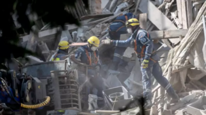 Building Collapse in Eastern Germany Leaves Three Missing After Gas Explosion