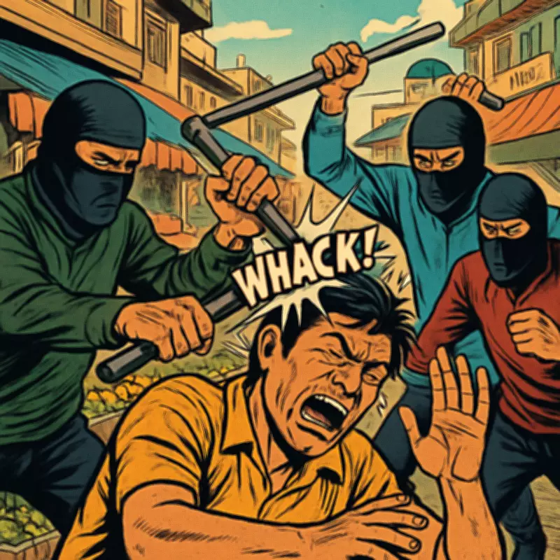 Businessman Attacked by Masked Men in Indore Market, Injured
