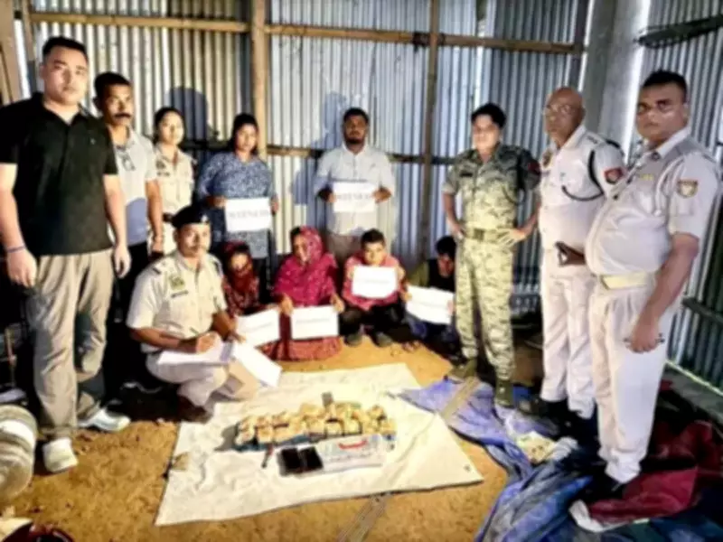 Cachar Police, Assam Rifles Seize 10,000 Yaba Tablets, Heroin in River Op