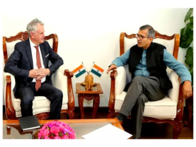 Canada High Commissioner Holds Defence Talks with India's Defence Secretary