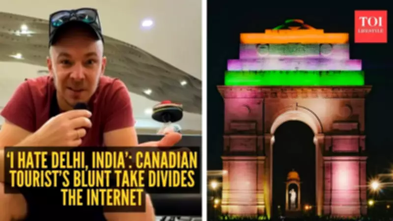 Canadian Tourist's Delhi Video Goes Viral, Sparks Mixed Reactions Online