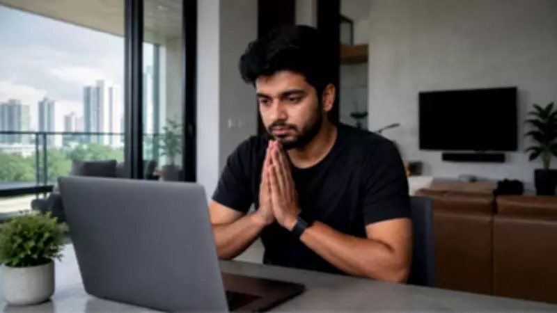 Candidate Says He Sat in Namaste Position During Virtual Interview