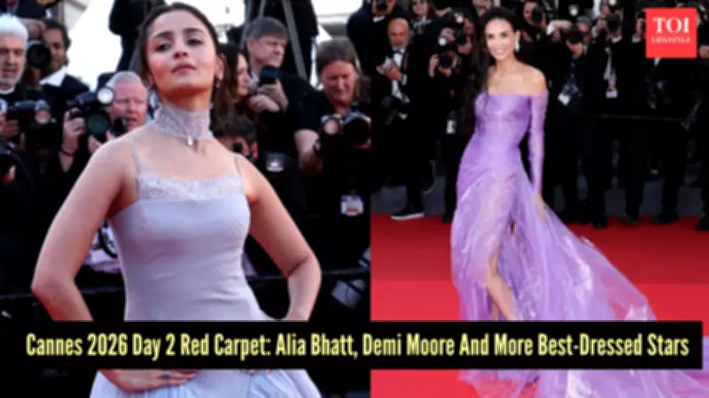 Cannes 2026 Day 2: Alia Bhatt's Fairytale Look to Demi Moore's Gucci Glam