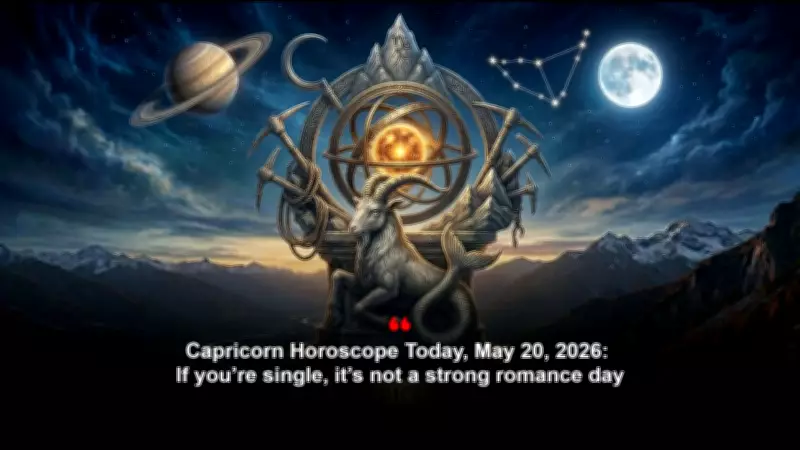 Capricorn Horoscope: May 20, 2026 - Caution, Health, and Strategy