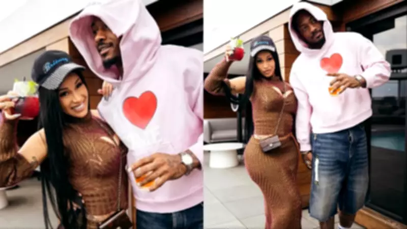 Cardi B and Stefon Diggs Argue Outside Coffee Shop, She Says It's Over Hunger