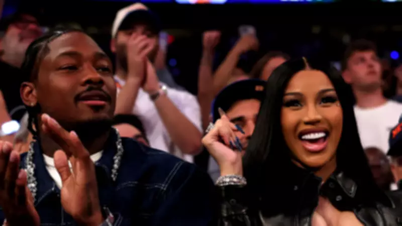 Cardi B and Stefon Diggs Reunite with Chanel Gift for His Mom on Mother's Day