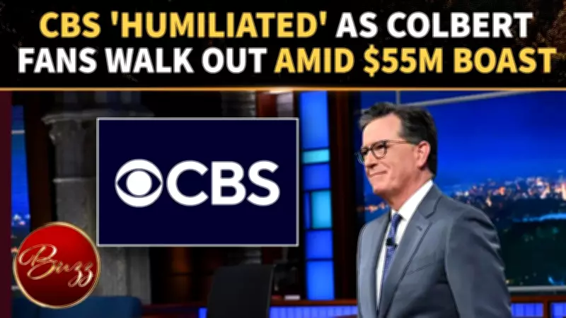 CBS Celebrates $55M Gain After Colbert's Show Canceled, Viewership Plummets