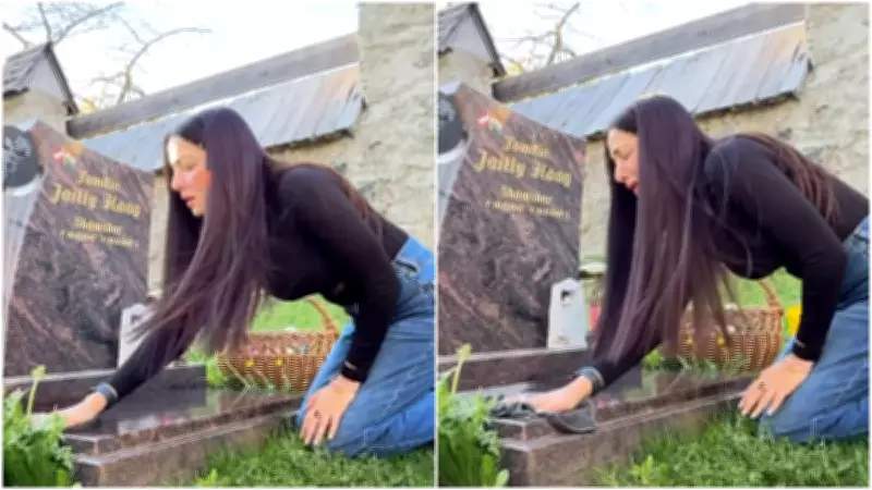 Celina Jaitly Cries at Son's Grave Amid Divorce, Recalls Loss