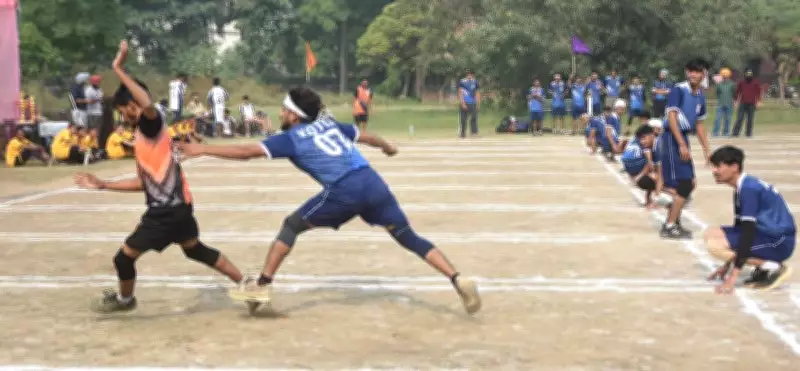 Chandigarh's Sector 42 Kho Kho Team in Khelo India Games Final