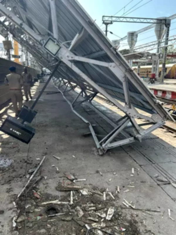 Charbagh Railway Station Shed Collapse Injures Three, Railways Suspends Engineer