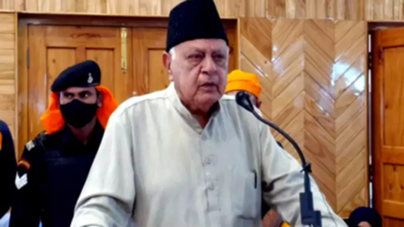Charge-Sheet Filed Against Man Accused of Attempting to Kill Farooq Abdullah
