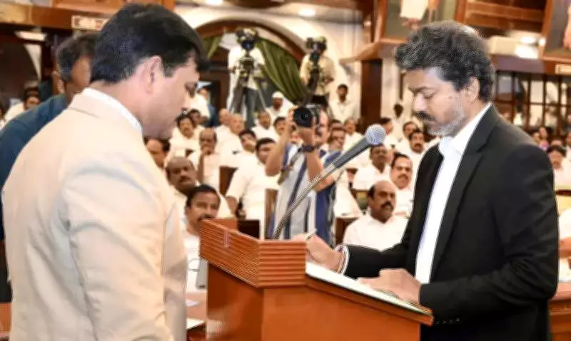 Chennai Assembly Oath: CM Vijay Leads 234 MLAs in Historic Session