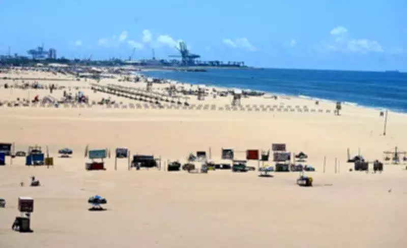 Chennai Marina Beach Phase 3 Revamp Nears Completion with Open Spaces