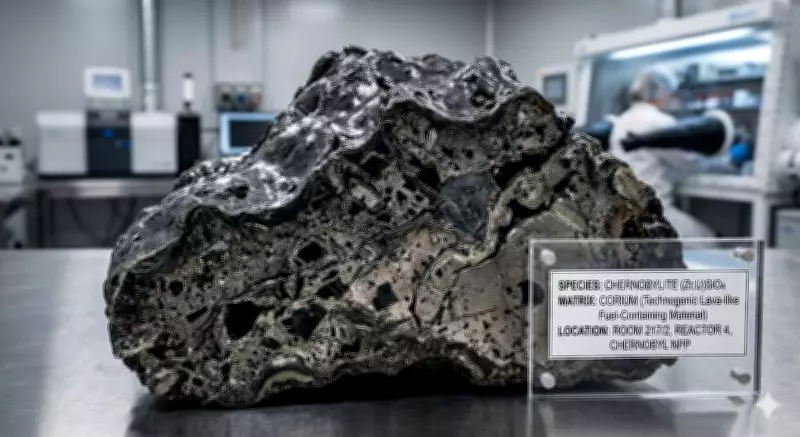 Chernobylite: The Radioactive Mineral Born from Nuclear Disaster