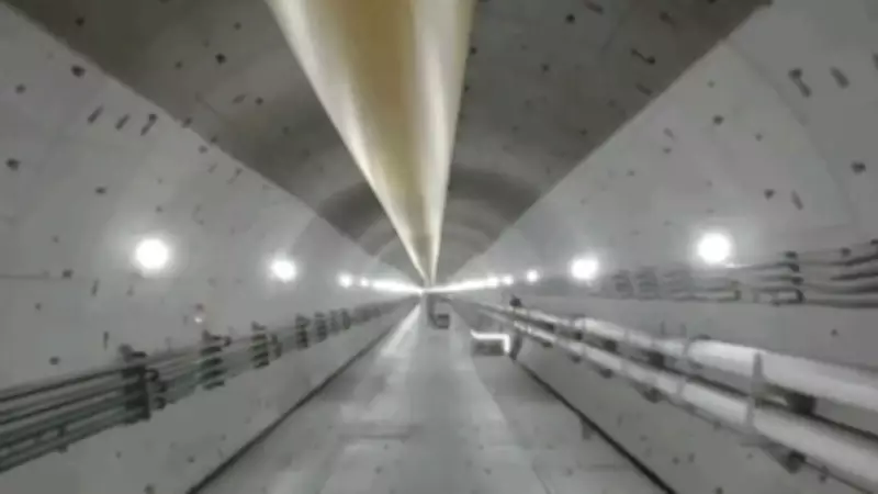 China builds world's deepest high-speed rail tunnel 113m under sea