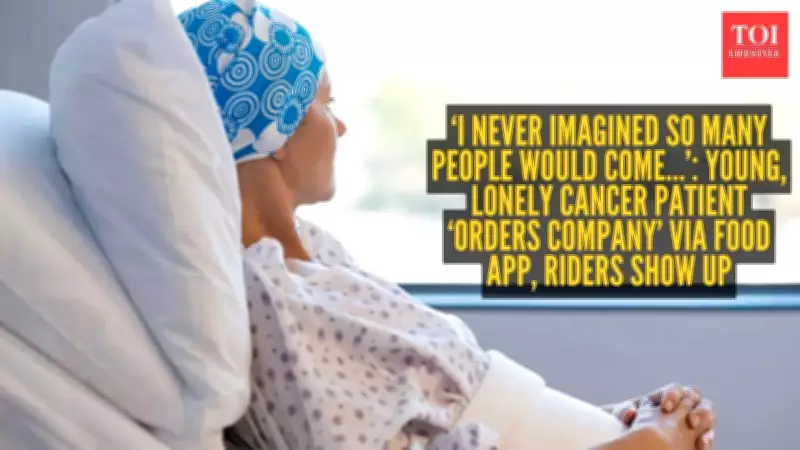 China delivery riders comfort lonely cancer patient after unusual request