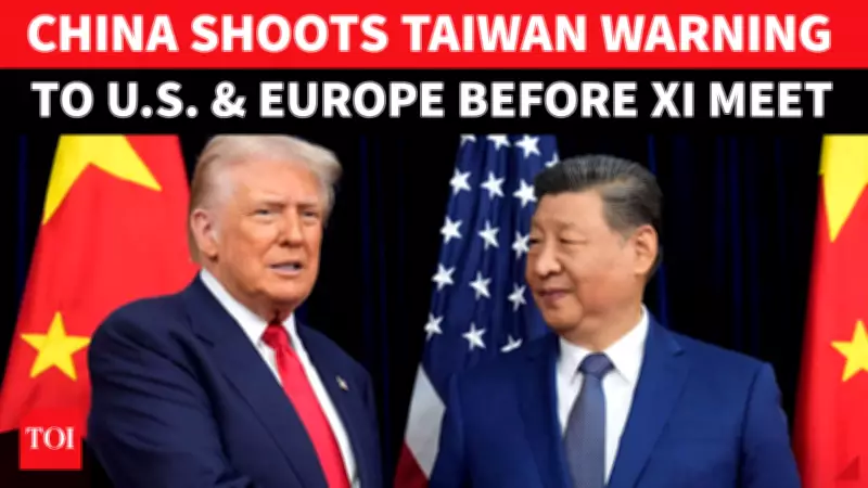 China Slams US Democracy Hours Before Trump-Xi Summit