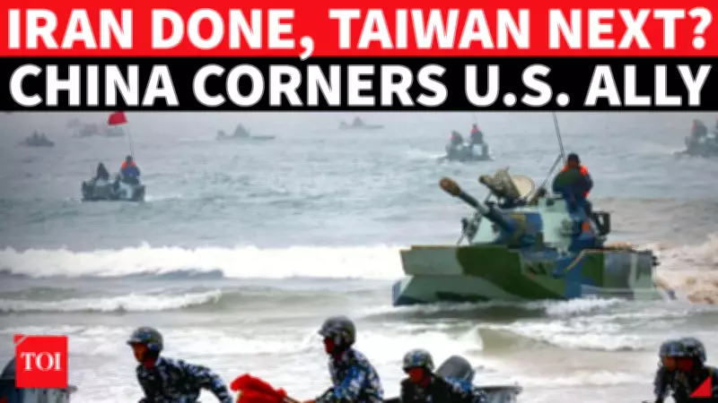 China Surrounds Taiwan with Warships, Jets, Troops, Xi Greenlights Invasion?