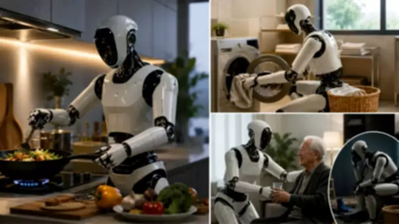 China's Humanoid Robots Enter Homes: SeeLight S1 Does Chores