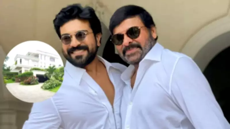 Chiranjeevi and Ram Charan's Rs 100 Crore Mansion: A Tour Inside Their Luxurious Hyderabad Home