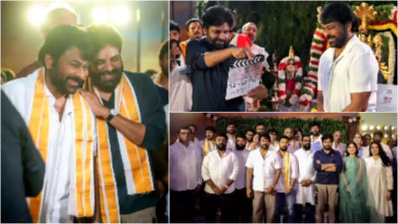 Chiranjeevi Begins Shooting for Mega 158 with Bobby Kolli