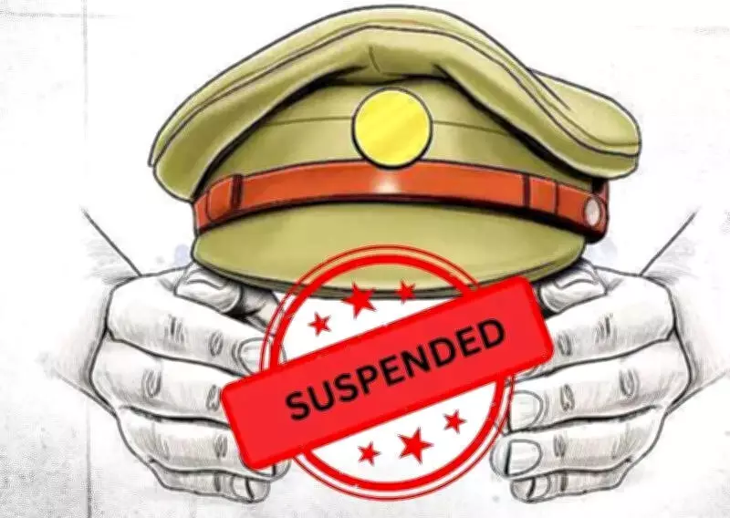 Circle Inspector Chinna Mallayya Suspended After Rape Case Framing Charges
