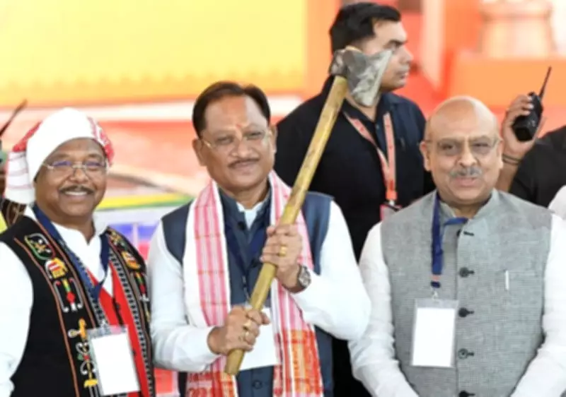 CM Sai Highlights Nature-Centric Development at Tribal Conclave in Delhi