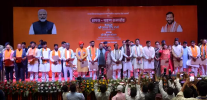 CM Saini Attends Oath Ceremony of Panchkula Mayor, Councillors