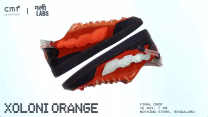 CMF and Gully Labs Xoloni Orange Sneaker Final Drop in Bengaluru on May 30