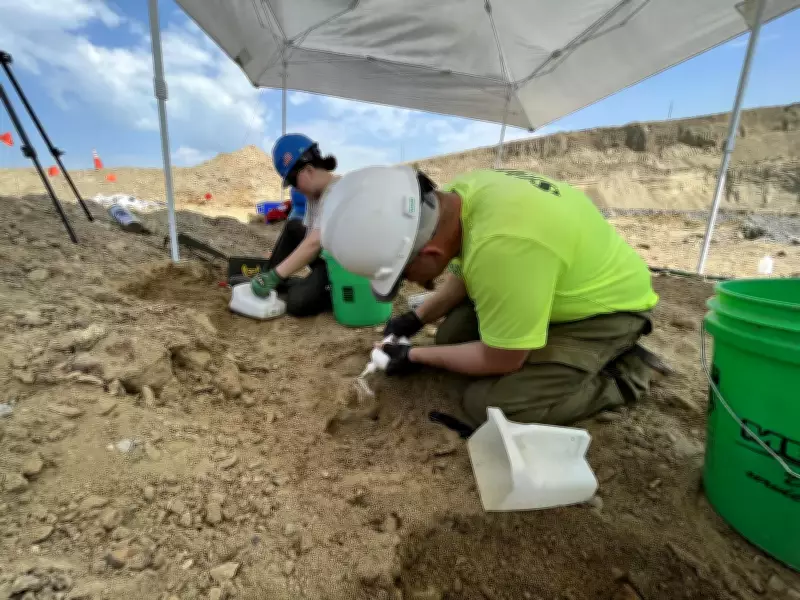 Coal Miners in North Dakota Unearth Nearly Complete Mammoth Fossil