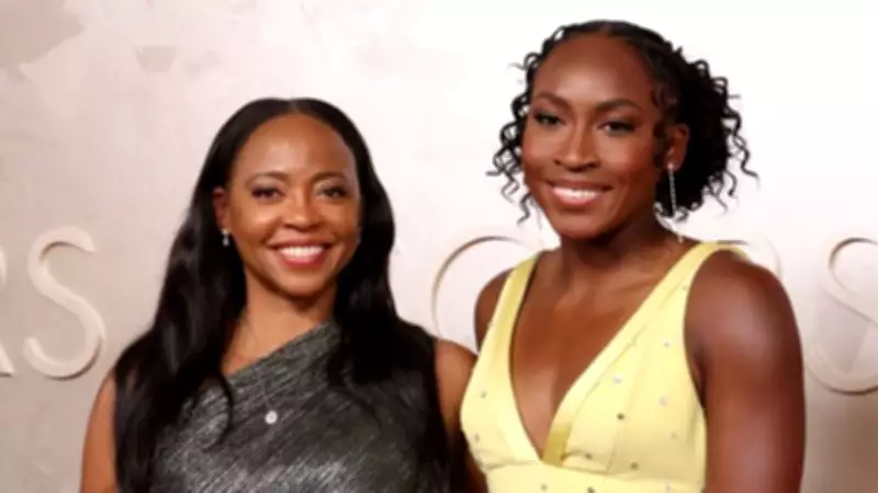 Coco Gauff's Mom Makes Her Pose With Own Posters Ahead of French Open