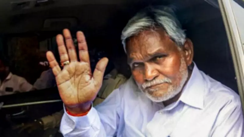 Congress Anti-Tribal, Says Champai Soren at Janjati Suraksha Manch Event
