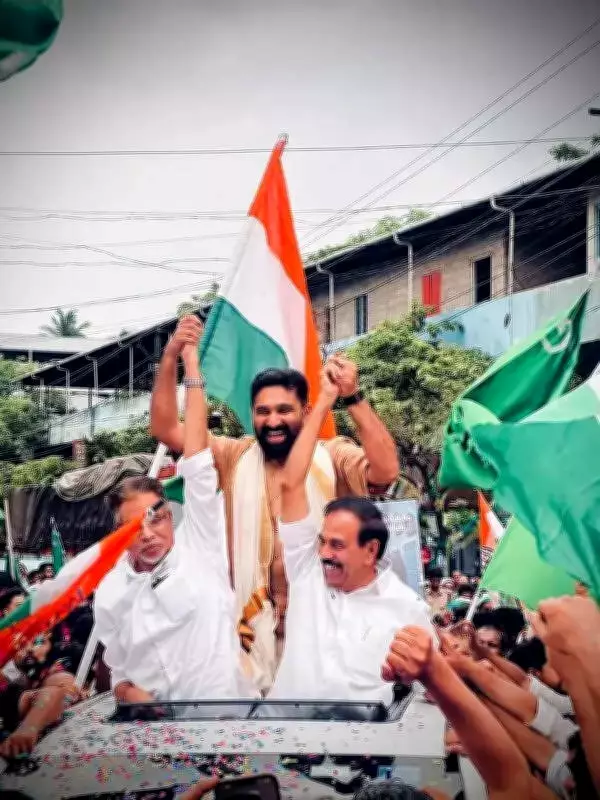 Congress Leader V T Balram Defeats CPM Minister M B Rajesh in Thrithala Rematch