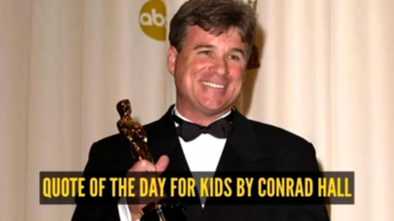Conrad Hall's Lifelong Learning Philosophy Inspires All Ages